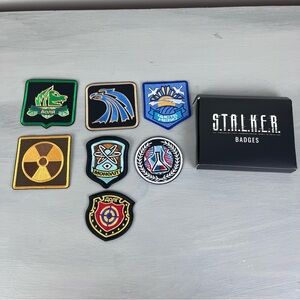 New S.T.A.L.K.E.R. Legacy Collectors Chest Gamefound 7 Iron On Patches Awaken